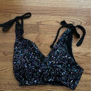 Free people sparkle top